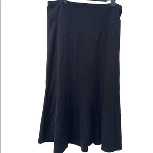 EMMA JAMES FLOWY MIDI SKIRT